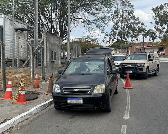 Dois homens são presos em Valente por furto de cabos de fibra óptica