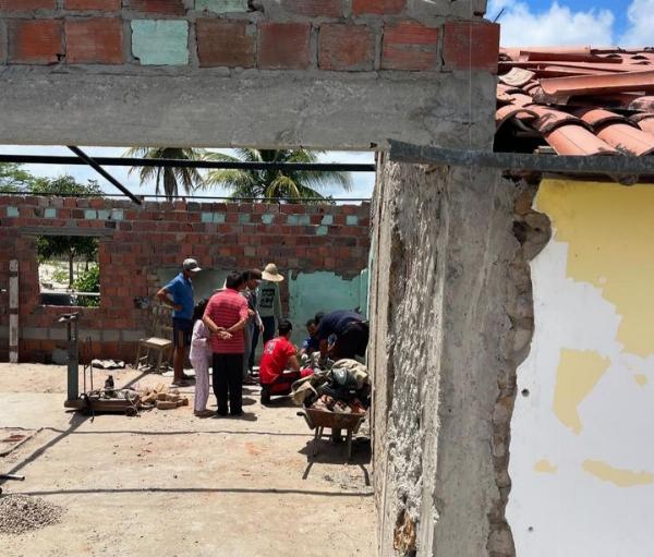 Homem se fere em queda de andaime em Conceição do Coité