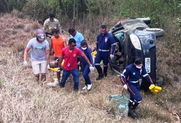 Homem fica ferido em acidente entre Riachão do Jacuípe e Conceição do Coité