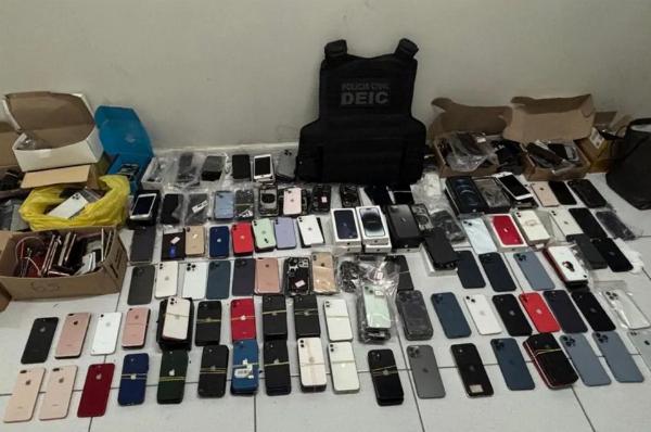 Desmanche de iPhones é localizado pela Polícia Civil em Alagoinhas