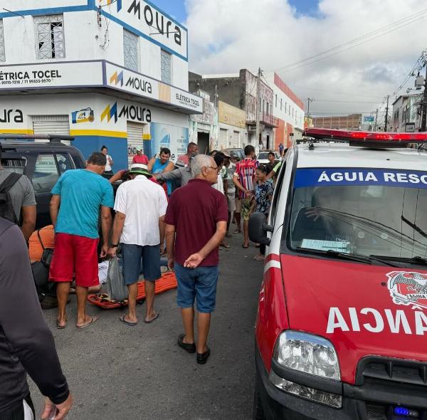 Três acidentes deixam seis pessoas feridas em Conceição do Coité